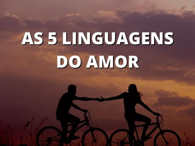 Casal representando as cinco linguagens do amor